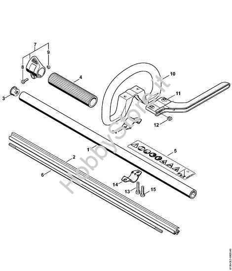 Stelo, Impugnatura circolare FT 100 FT 100 brand Stihl